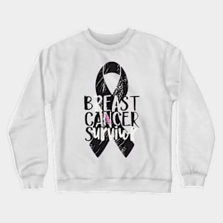 breast cancer survivor Crewneck Sweatshirt